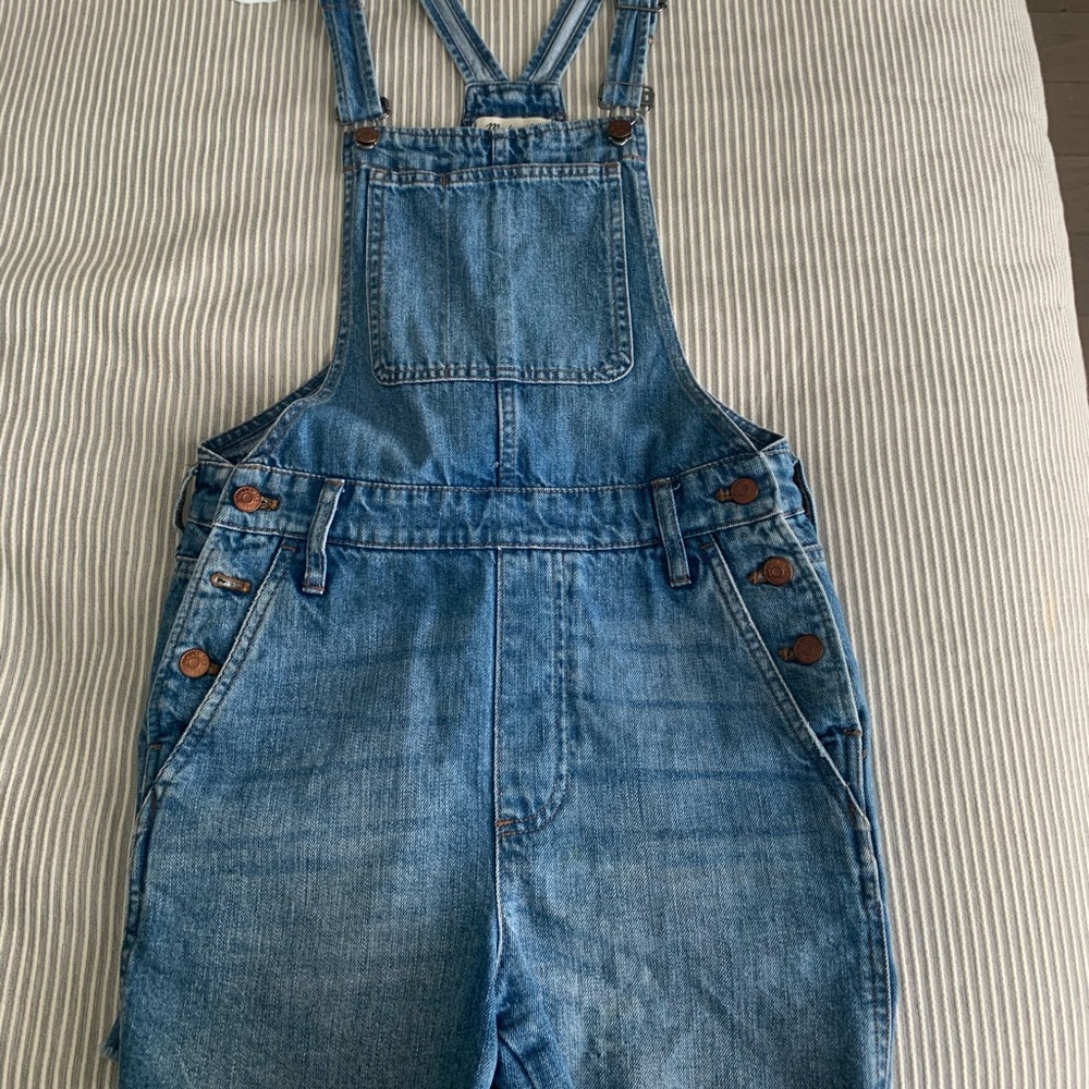 Madewell denim overalls
